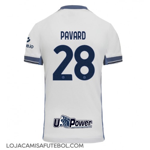 Camisa de Futebol Inter Milan Benjamin Pavard #28 Equipamento Secundário 2024-25 Manga Curta